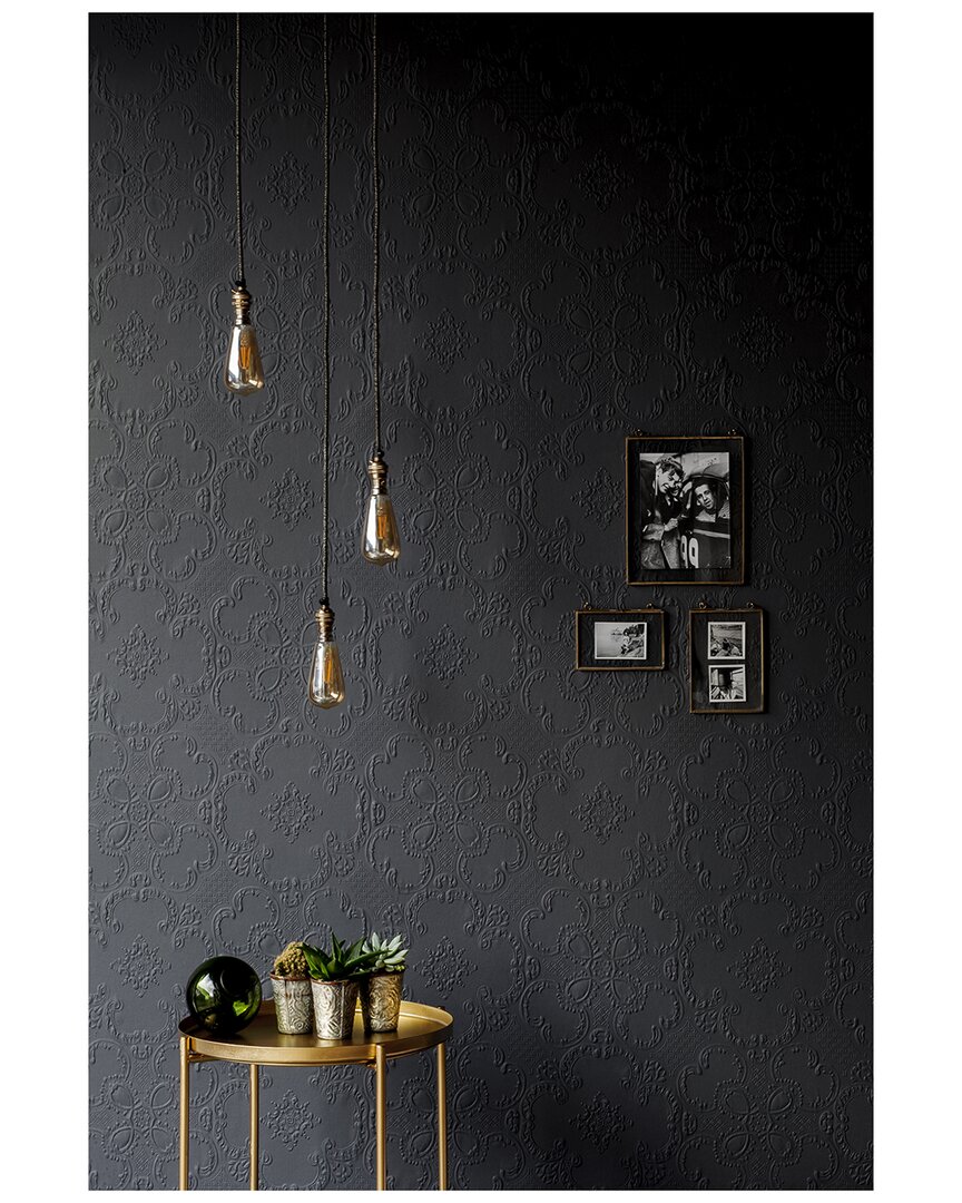 Brewster Alfred Paintable Supaglypta Wallpaper
