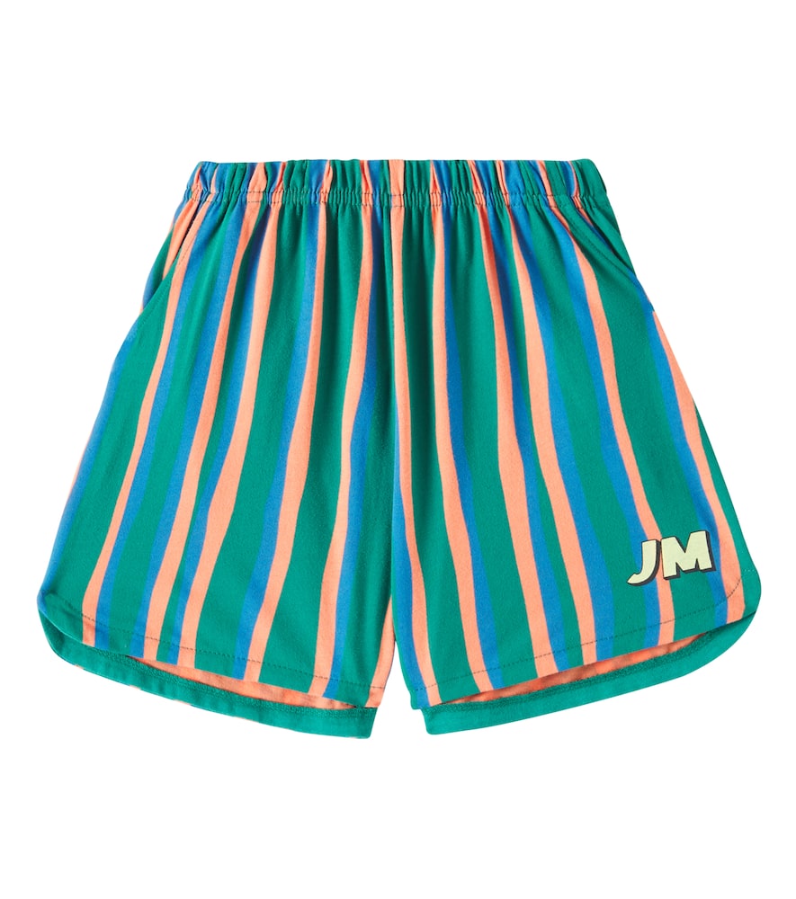 JM striped cotton shorts