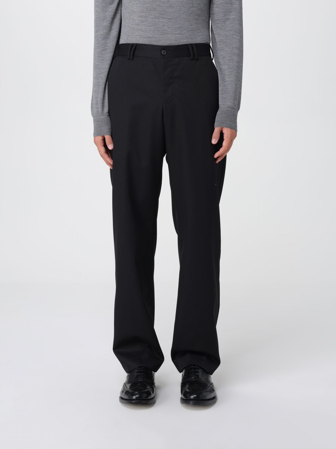 Pants Men color Black