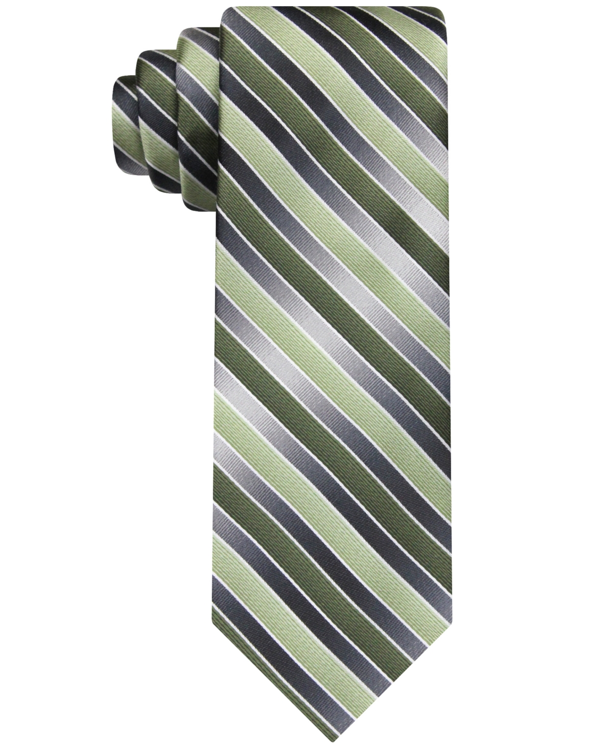 Men's Shadow Stripe Tie - Sage