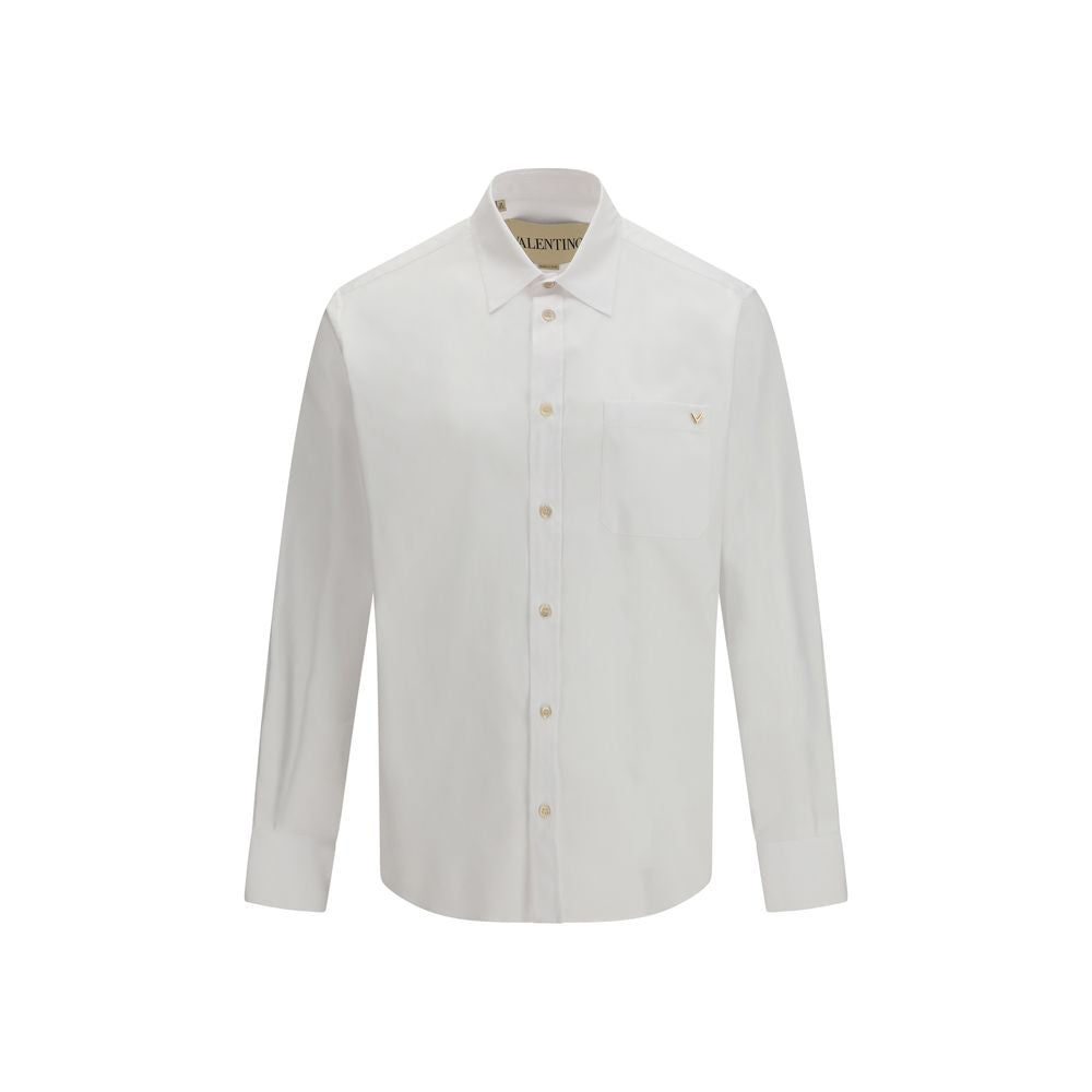 Cotton Oxford Shirt — White