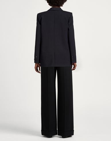 Woman Blazer Midnight blue Size 10 Polyester, Wool, Elastane