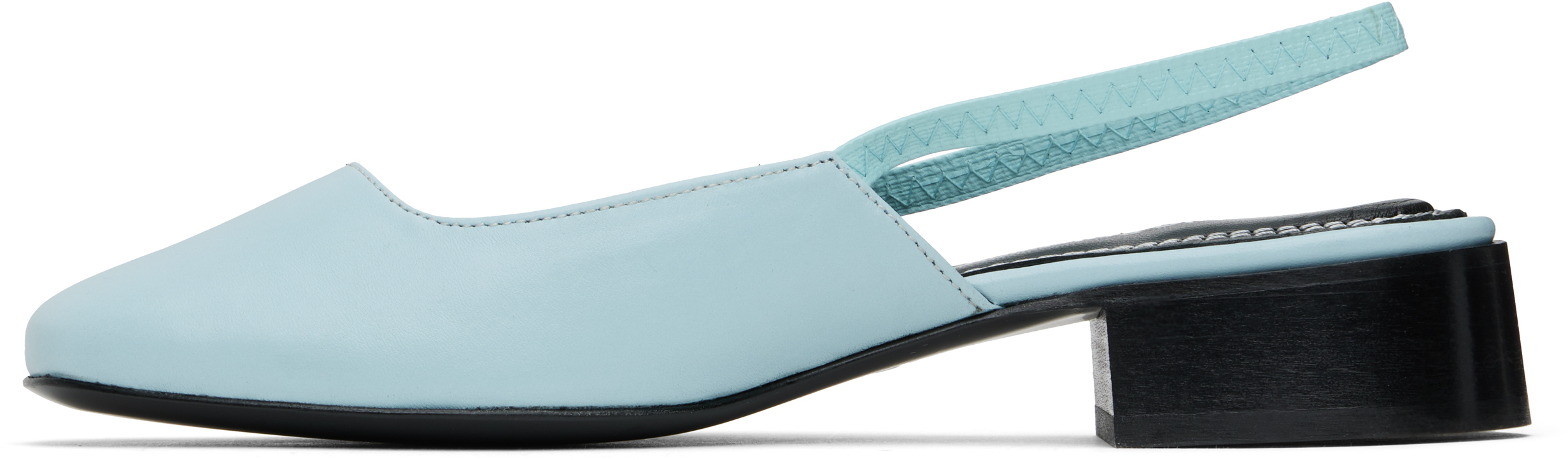 Nicole Saldaña Blue Paz Heels
