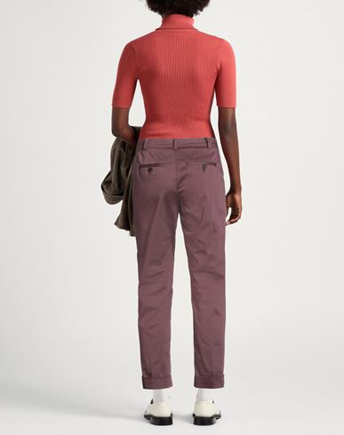 Woman Pants Plum Size 2 Cotton, Elastane