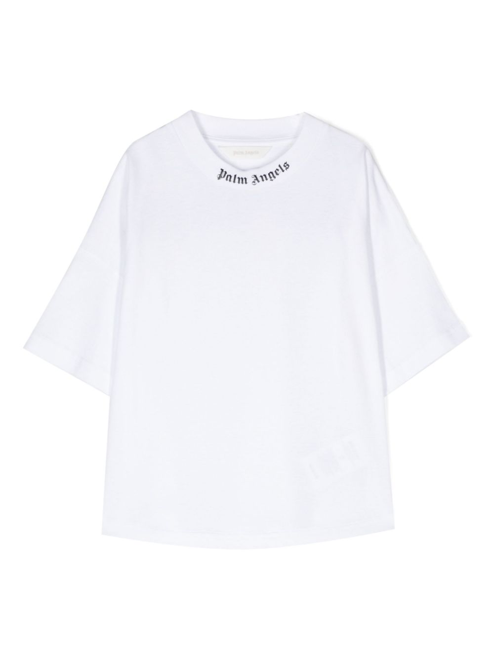 Overlogo cotton T-shirt - White