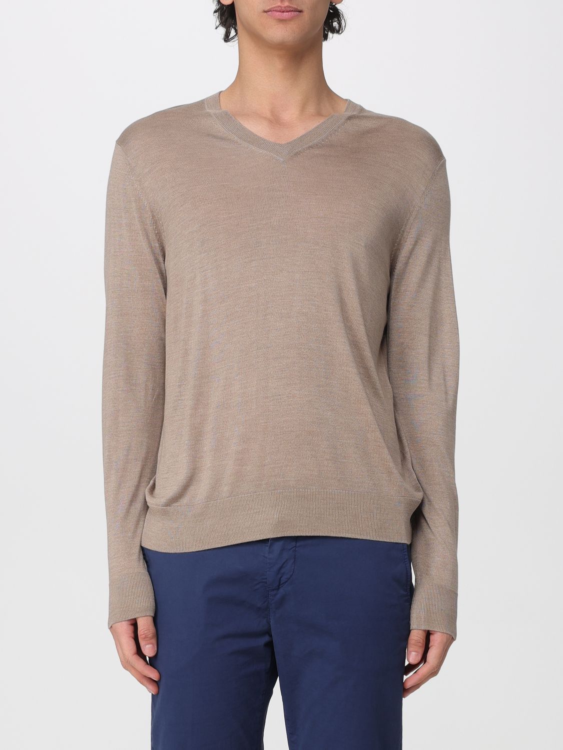 Polo Shirt Men color Ivory