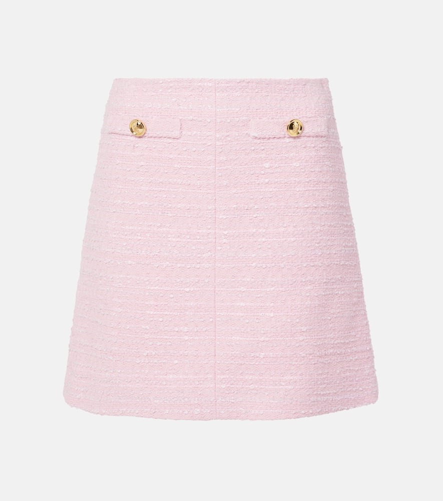 Tweed miniskirt