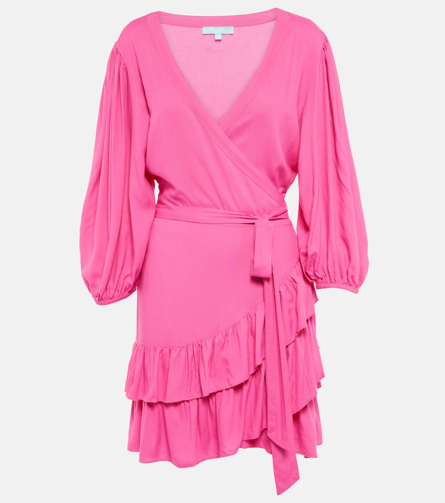Melissa Odabash Tabitha cotton wrap minidress
