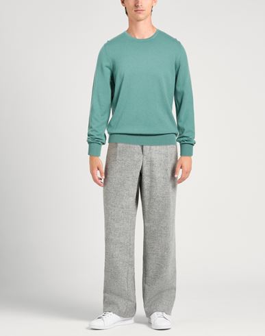 Man Sweater Light green Size 42 Cashmere