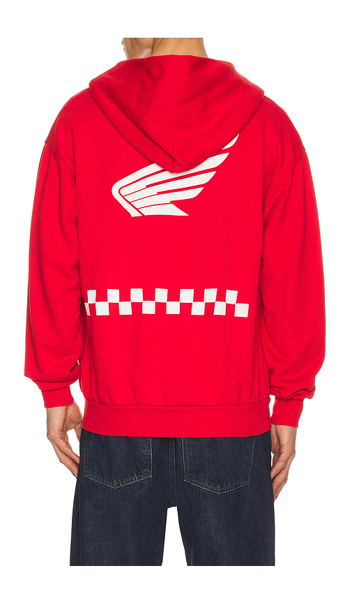 CPTN Apparel Boost Full Zip Hoodie in Red. - L also in S, M, XL/1X