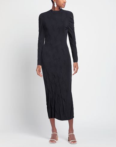 Christina Seewald Woman Midi dress Navy Size S Viscose, Elastane, Polyamide