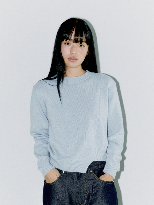 DIAGONAL CUTTING KNIT