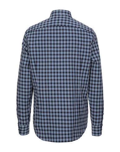 Man Shirt Midnight blue Size 15 Cotton