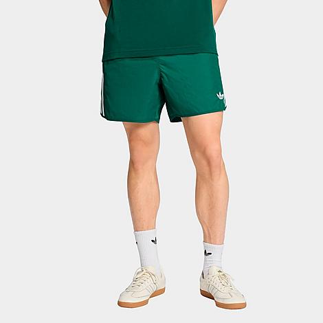 Men's Originals adicolor Classics Sprinter Shorts in Collegiate Green/White