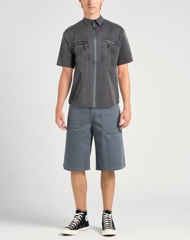 Man Shirt Charcoal Size S Polyester