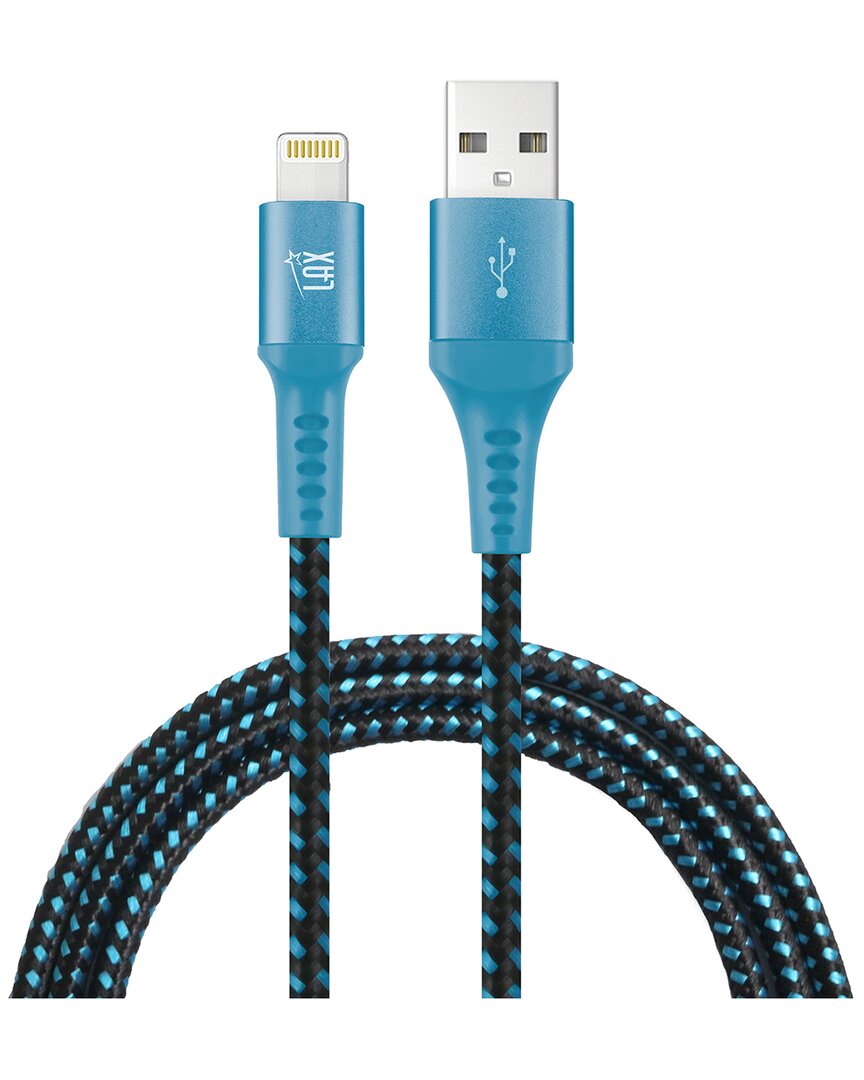 Apple Mfi Certified 10Ft Aqua Lightning To USB Cable