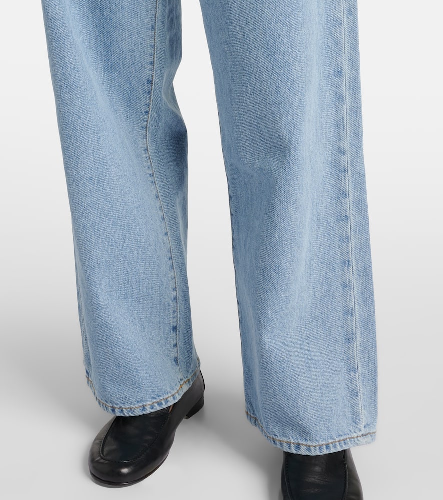 Róhe Low-rise wide-leg jeans