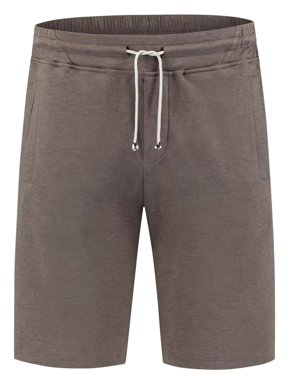 Doriani Cashmere elasticated-waist shorts - Brown