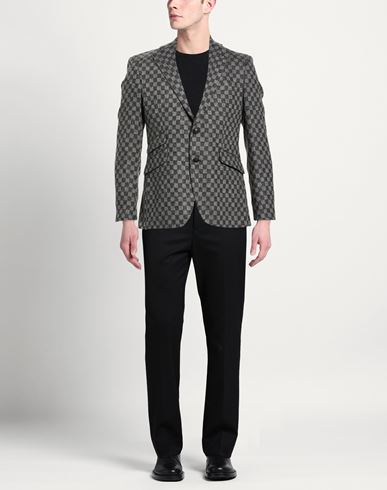 Man Blazer Grey Size 38 Virgin Wool, Viscose, Polyamide
