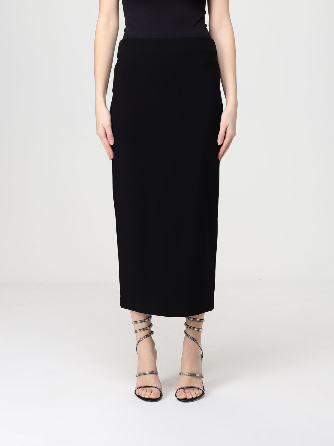 Skirt Woman color Black