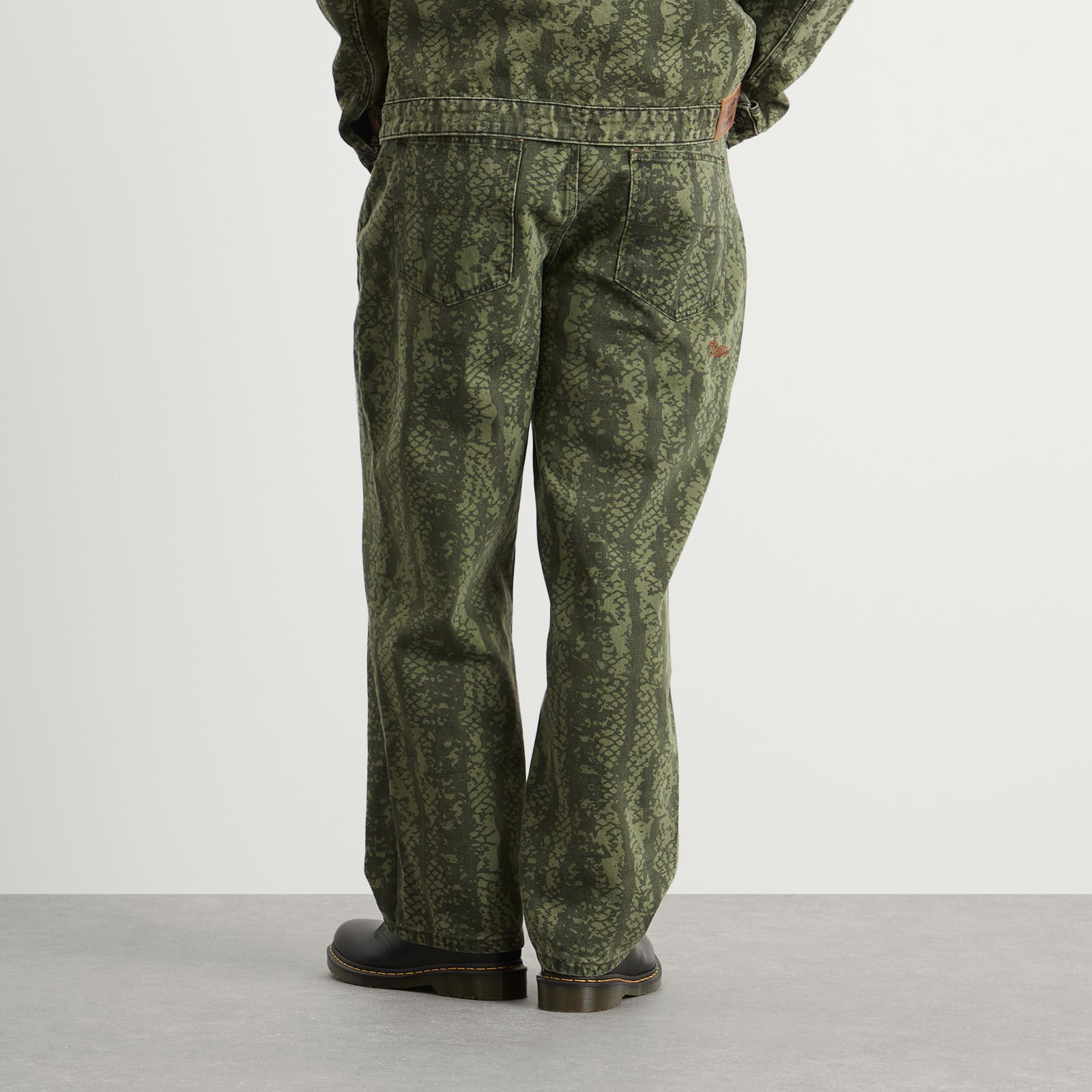 Men's Garage Denim Jeans in Lowland Camo