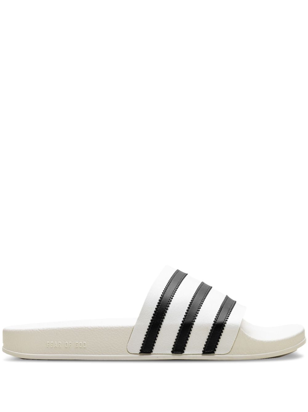 X Fear of God Athletics Adilette "Cream White" slides - Neutrals