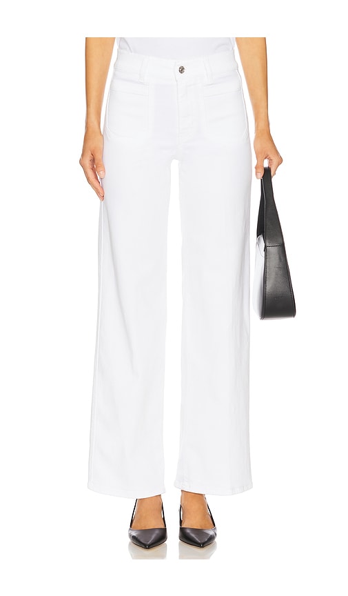 FRAME Le Slim Palazzo Modernist Pocket Jeans in White. -  34 also in 23, 24, 25, 26, 27, 28, 29, 30