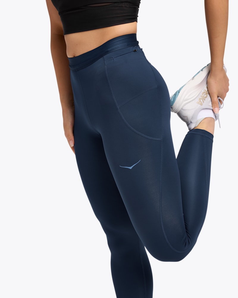 HOKA Women's Novafly Run Tights 25" in Midnight Blue