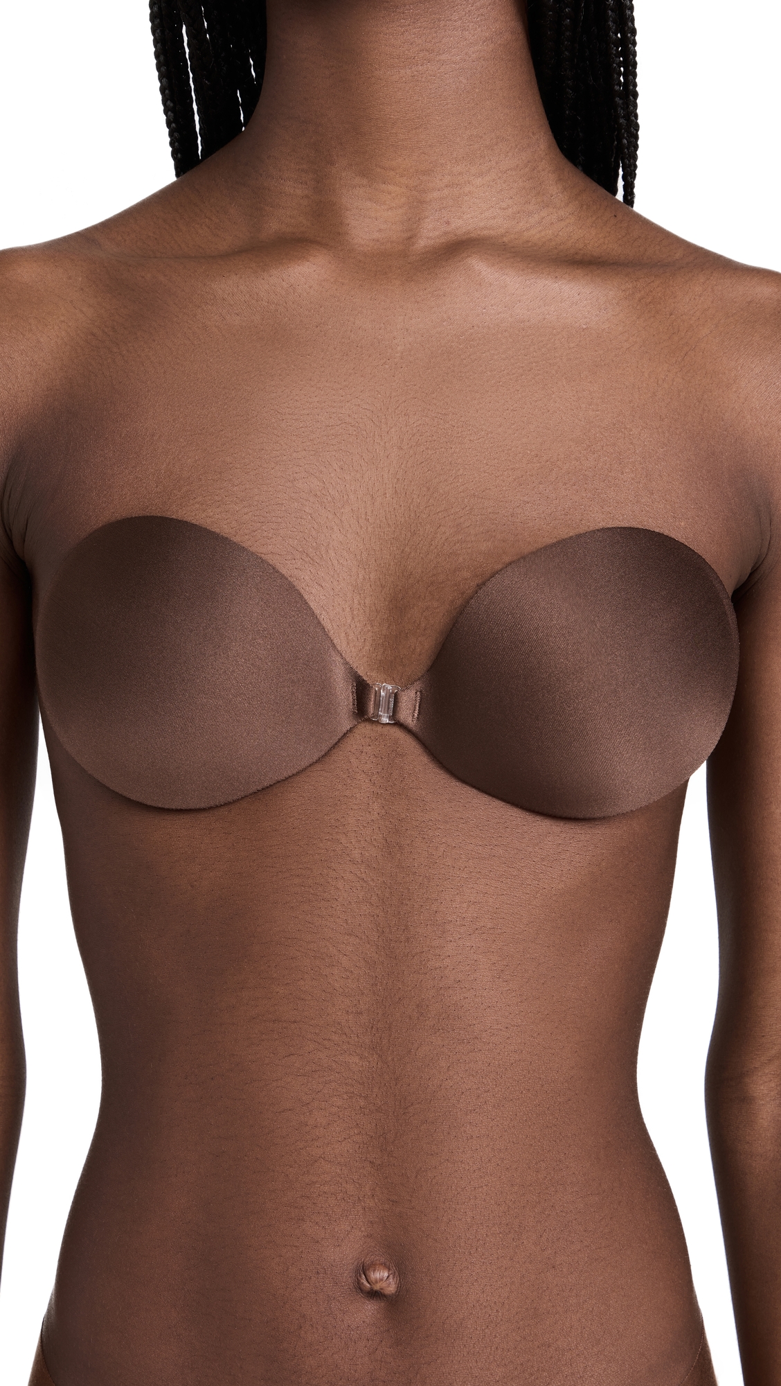 Seamless Push Up Bra Chocolate A