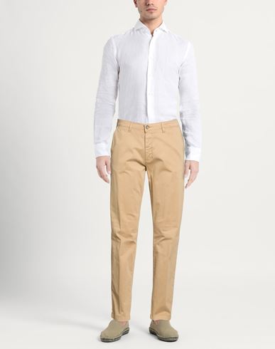 Man Pants Bronze Size 28 Cotton, Elastane