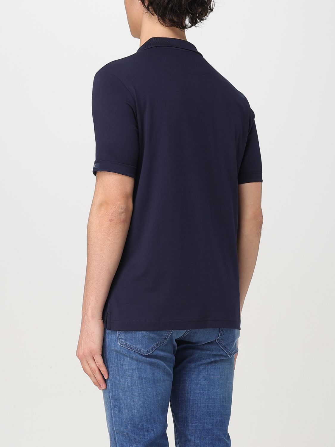 Polo Shirt Men color Blue
