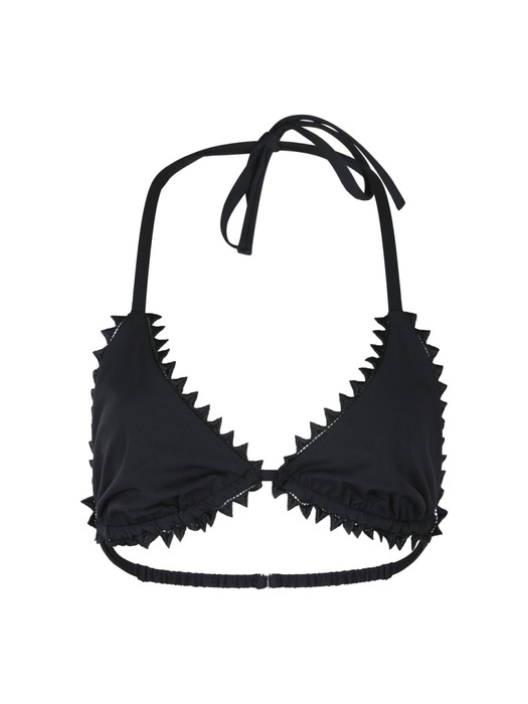 Satin Finish Triangle Bikini Top