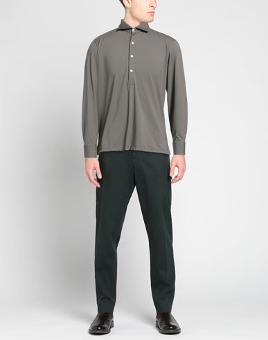 Next Man Polo shirt Lead Size S Polyamide, Elastane