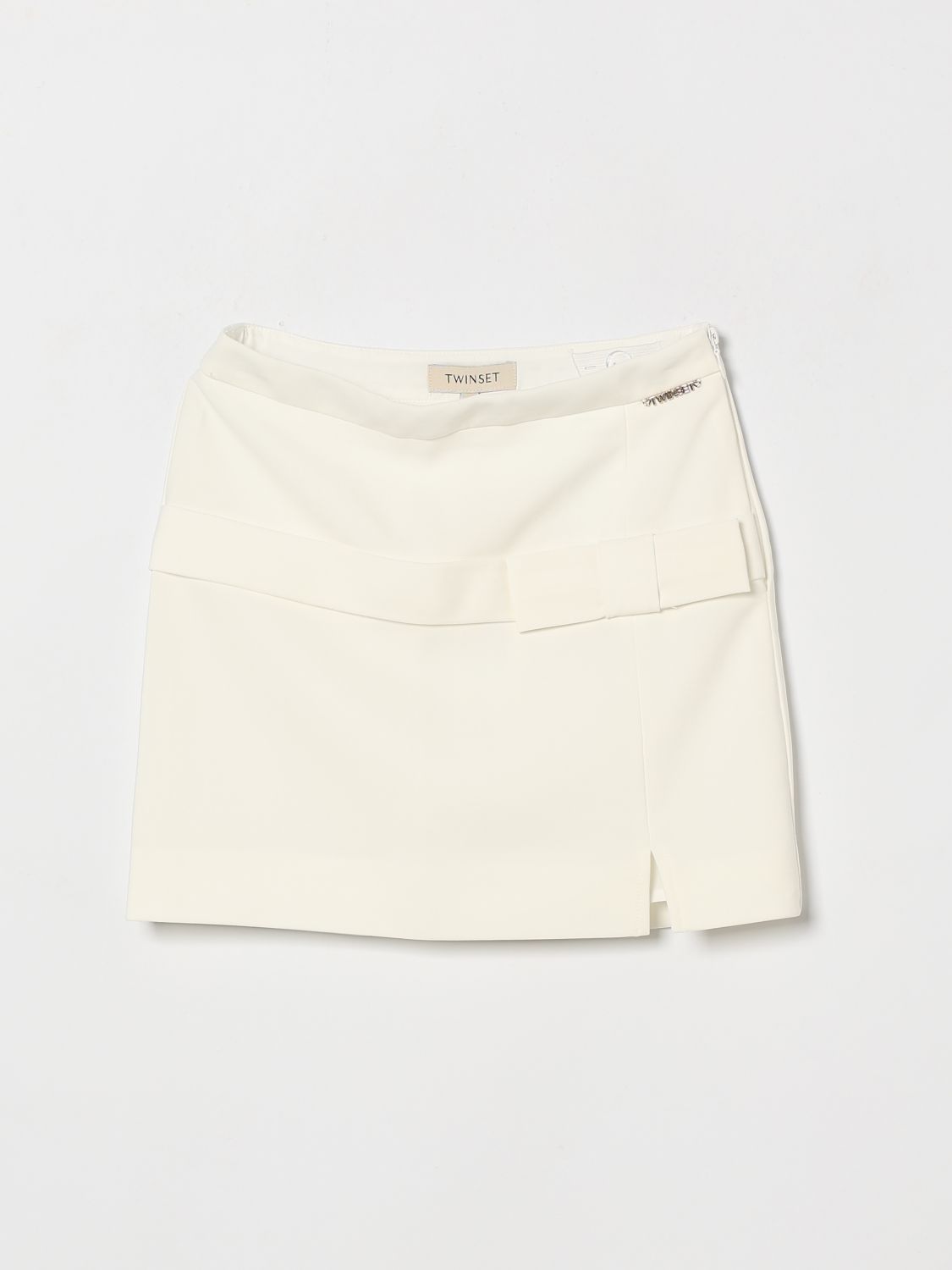 Skirt Kids color White
