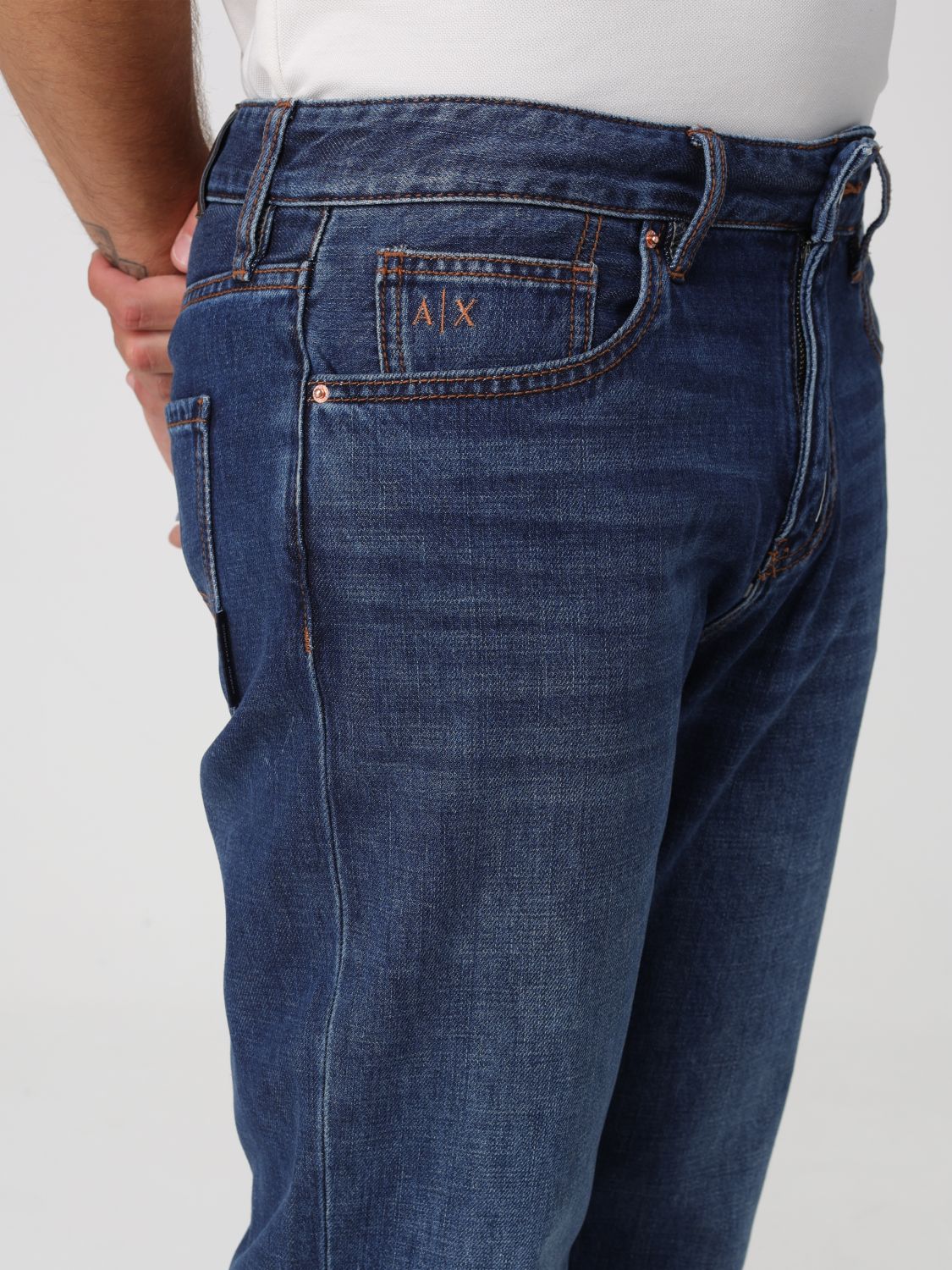 Jeans Men color Blue