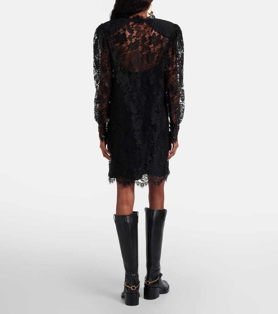 Chloé Floral lace minidress