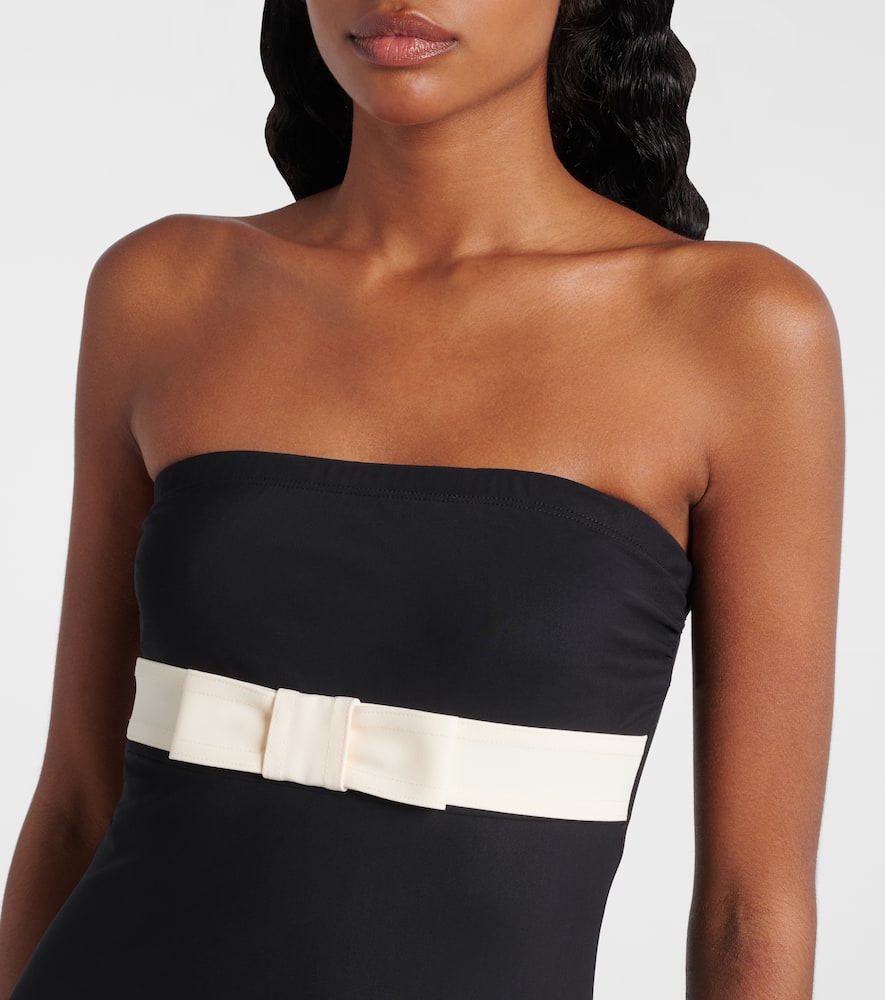 Kit bow-detail swimsuit
