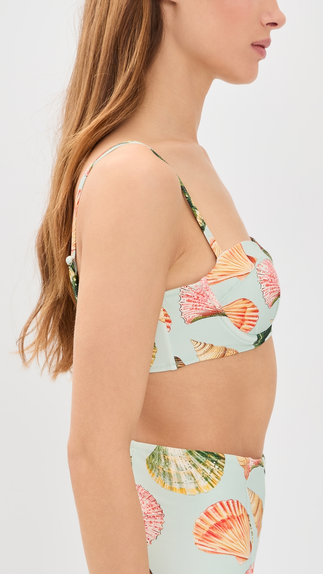 Bermuda Bikini Top Somers Shell Mint
