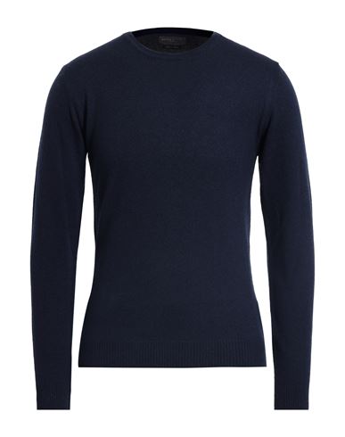 Man Sweater Midnight blue Size L Wool, Cashmere