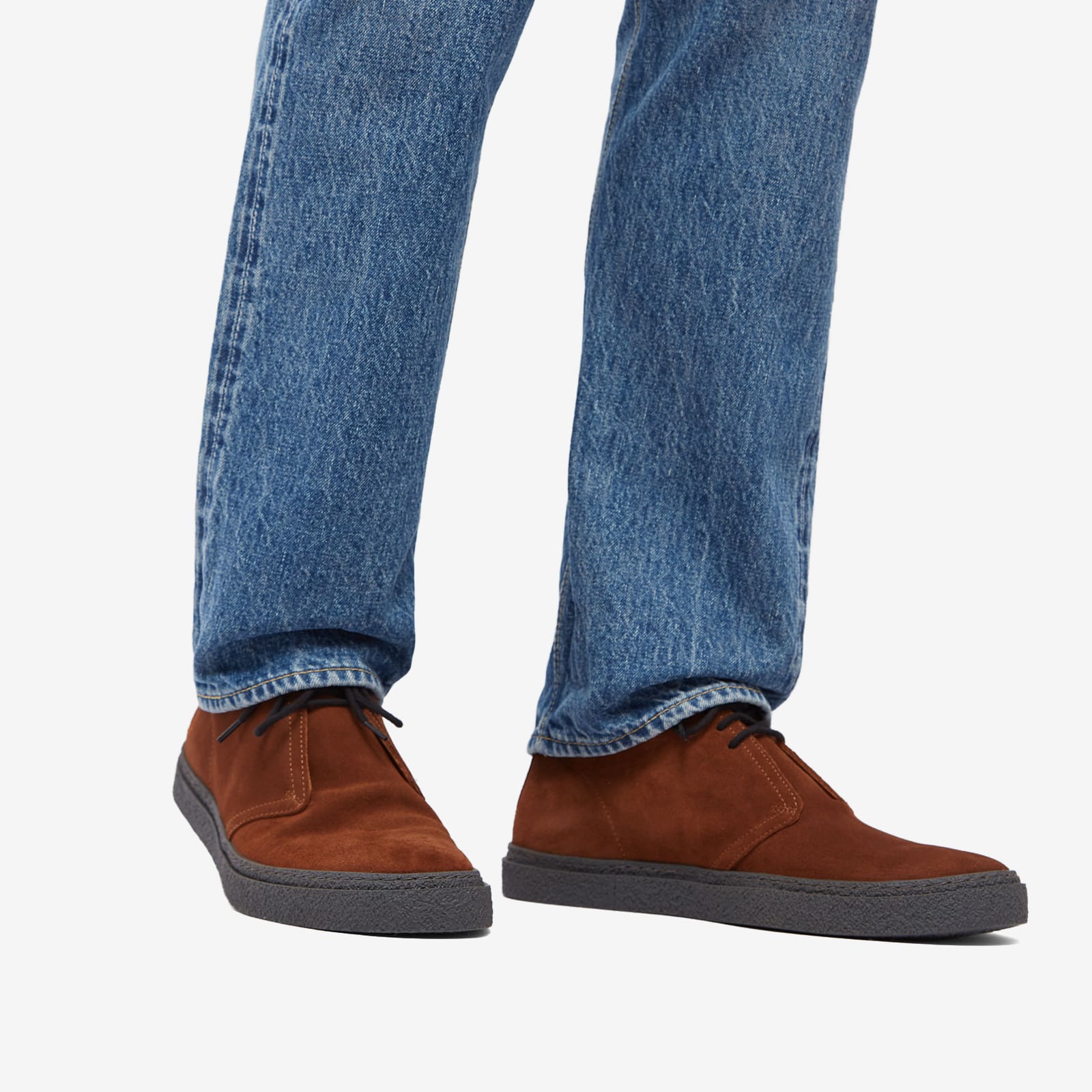 Men's Hawley Suede Boot in Ginger