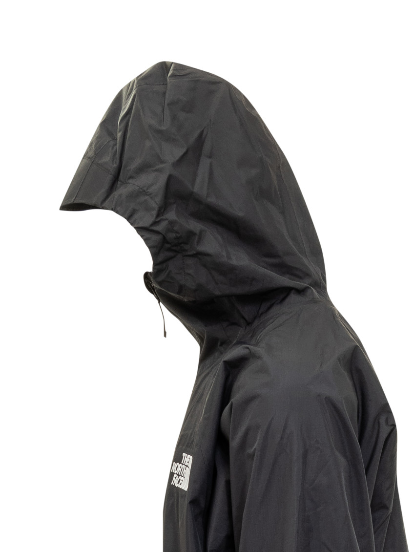 Black Logo Hood Jacket