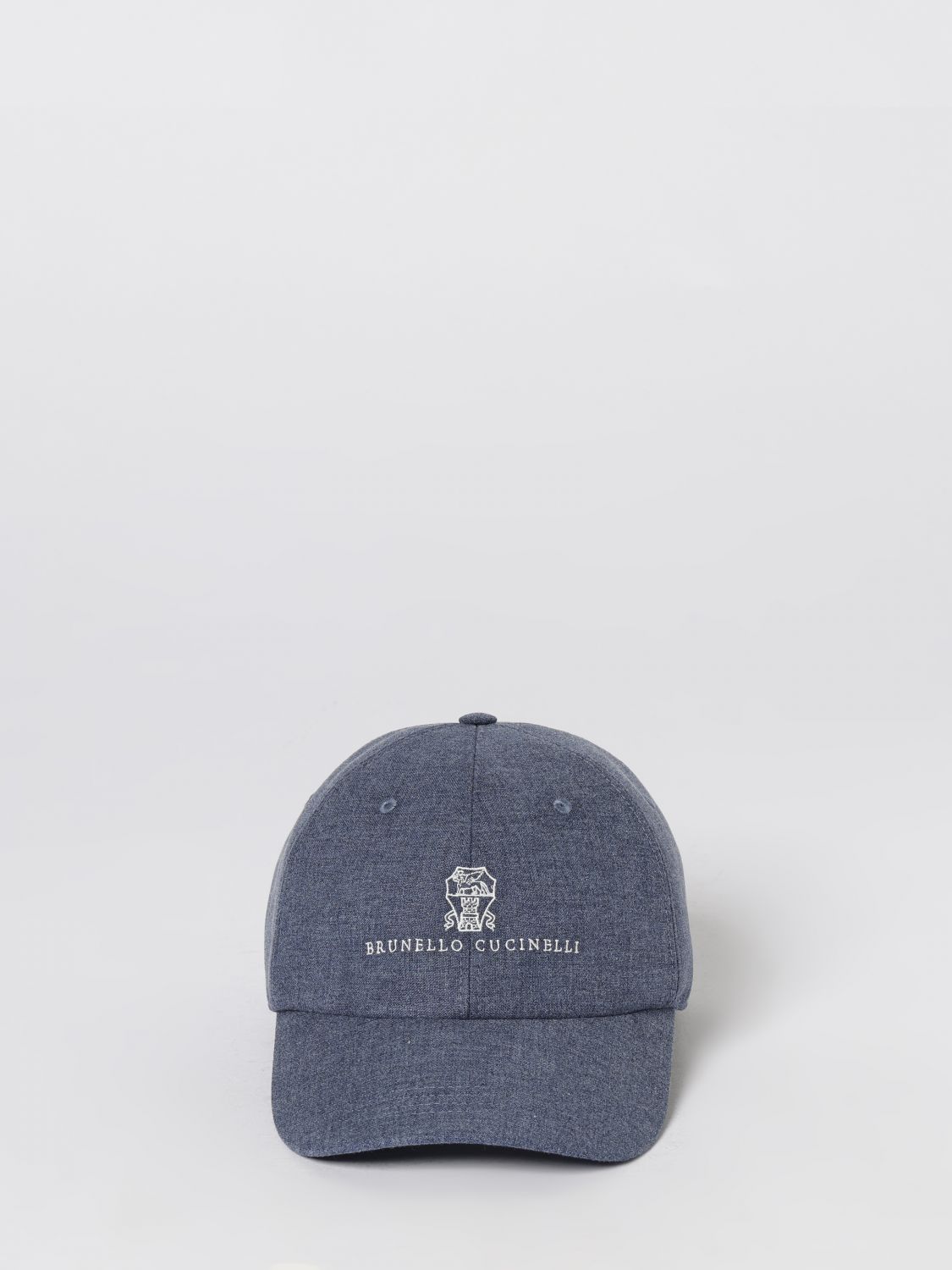 Hat Men color Denim