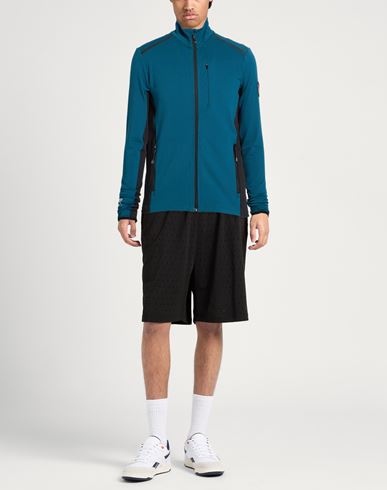 Man Sweatshirt Deep teal Size S Polyester, Elastane