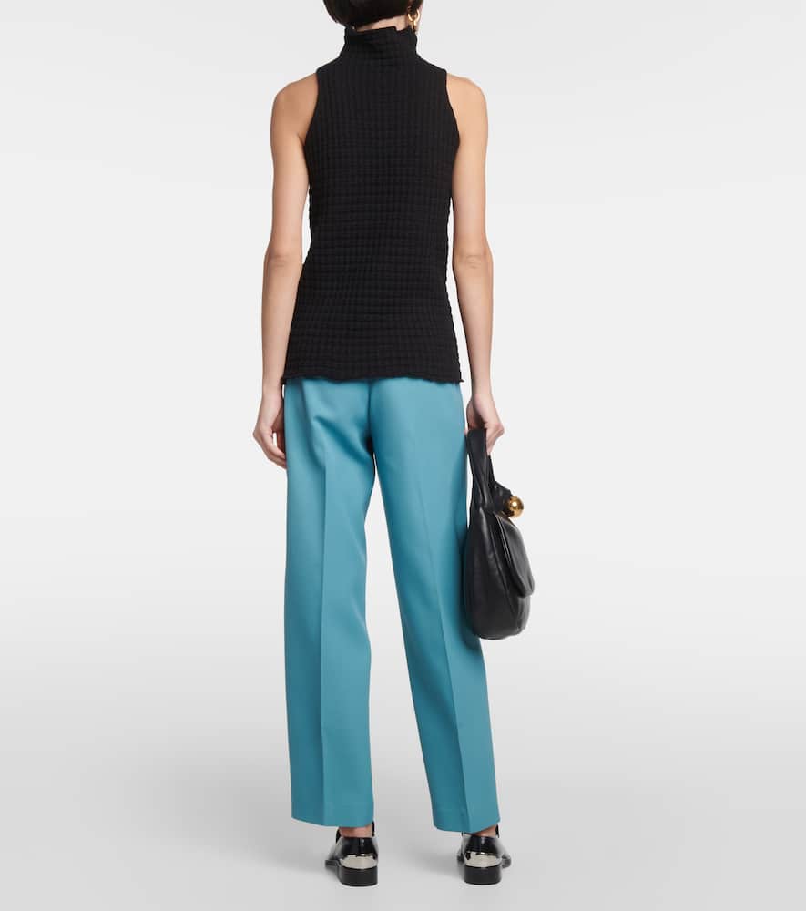 Frayed cotton top