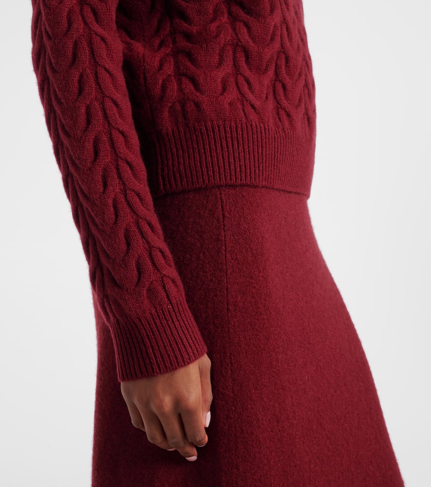 Aramis cable-knit cashmere sweater