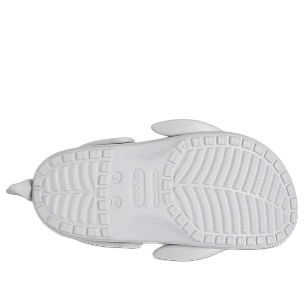 (GS) Classic I AM Shark Clogs 'Grey'
