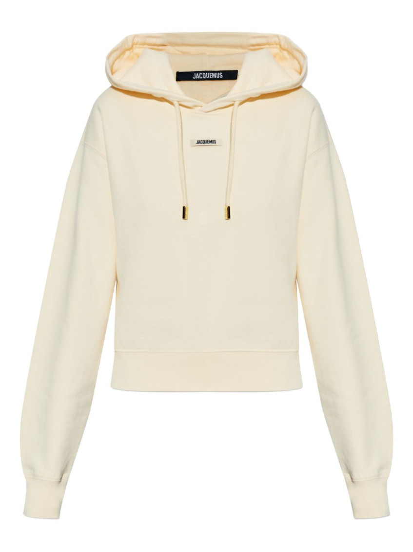 Hoodie 'Gros Grain' Beige