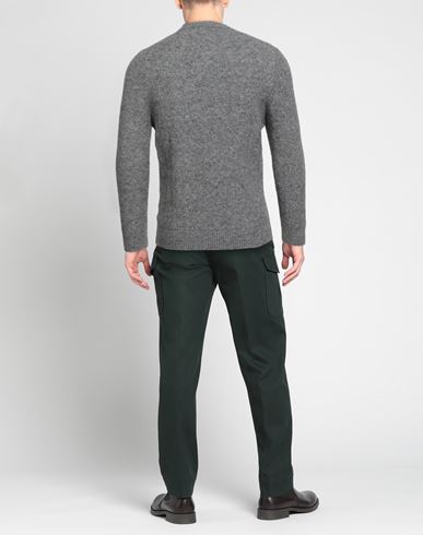 Man Sweater Grey Size 36 Cotton, Baby alpaca wool, Polyamide, Merino Wool, Elastane