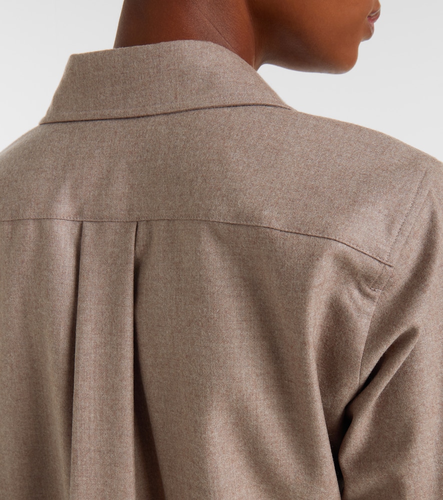 Tebaide cashmere-blend shirt