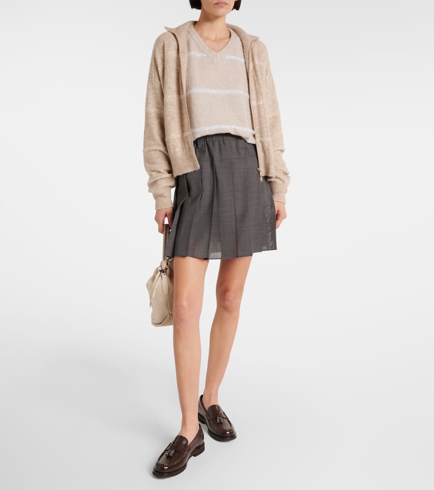 V-neck sweater